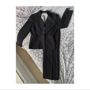 Tahari Pinstripe Suit.